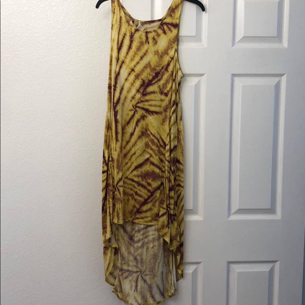 Hi to low summer dress. Y2K